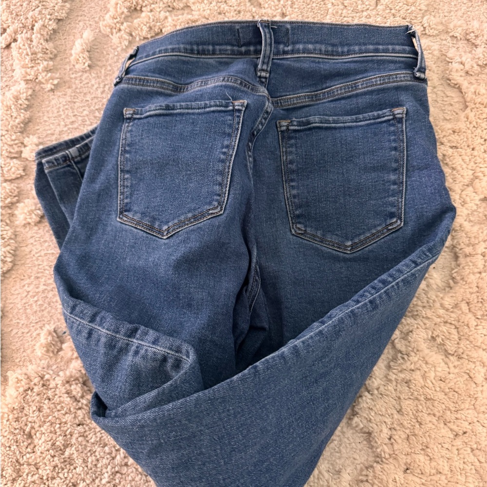 Abercrombie & Fitch Skinny Jeans in Dark Blue Wash - Picture 2 of 3